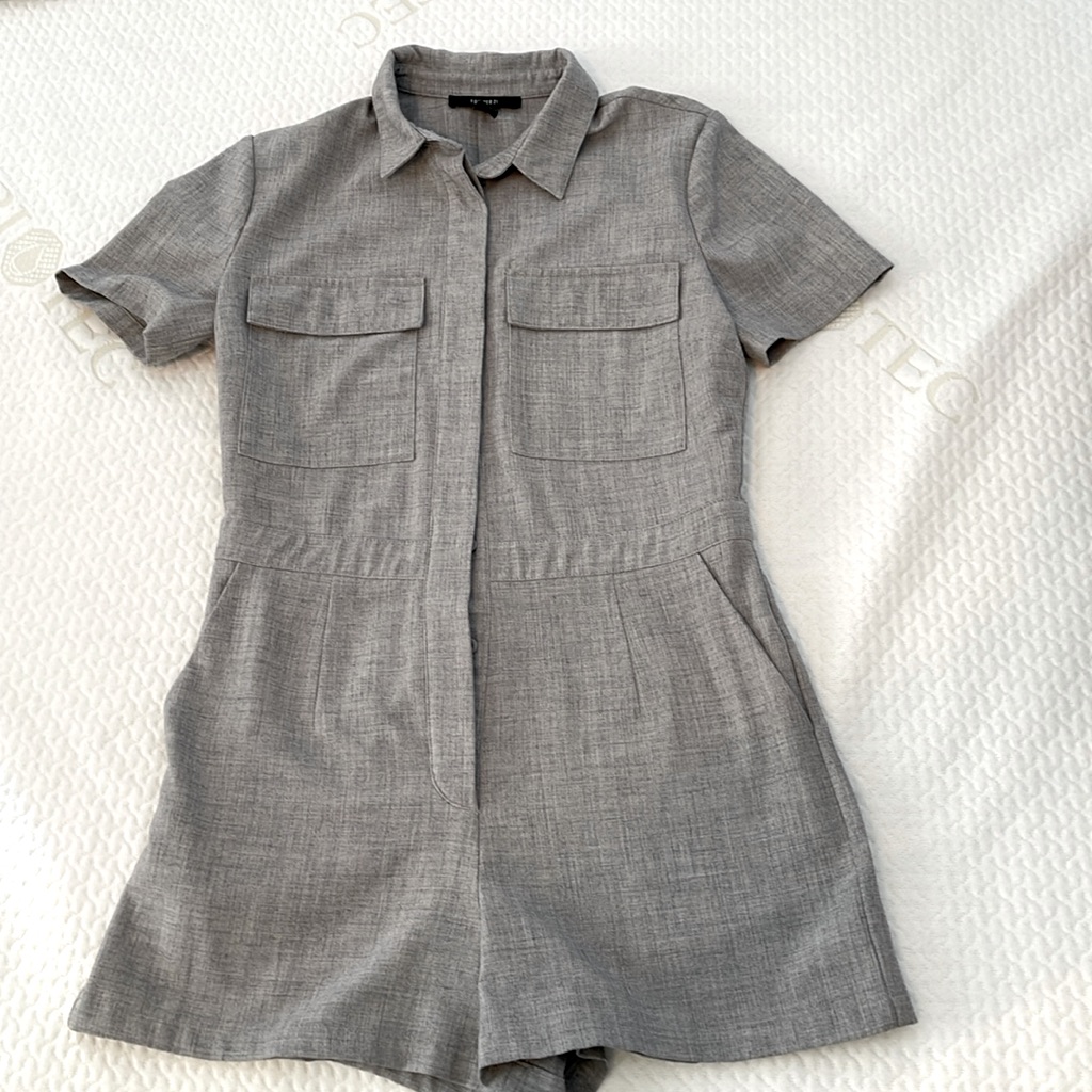 Forever 21 Gray Romper